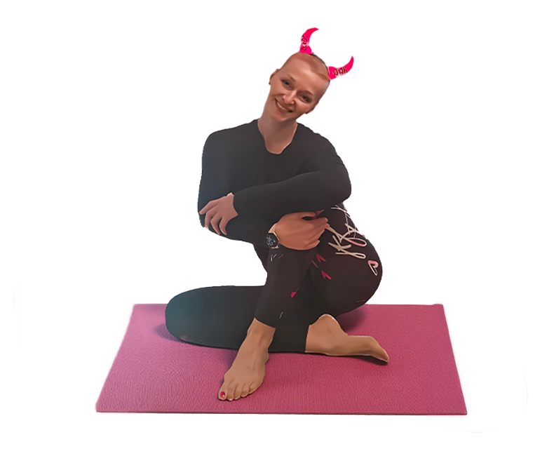 Kamča - lektorka jógy